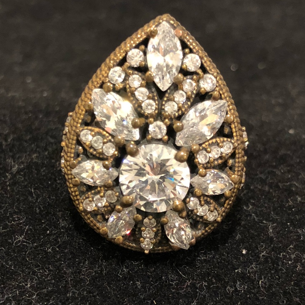 Handmade Turkish Topaz - ottoman 
Silver .925.